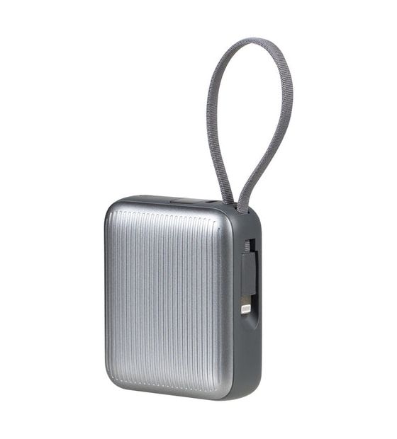 LAUT Power Charge Riser Mini 10000 mAh Powerbank USB Typ-C Kabelloses Laden  (Silber) f&uuml;r 43,99 Euro