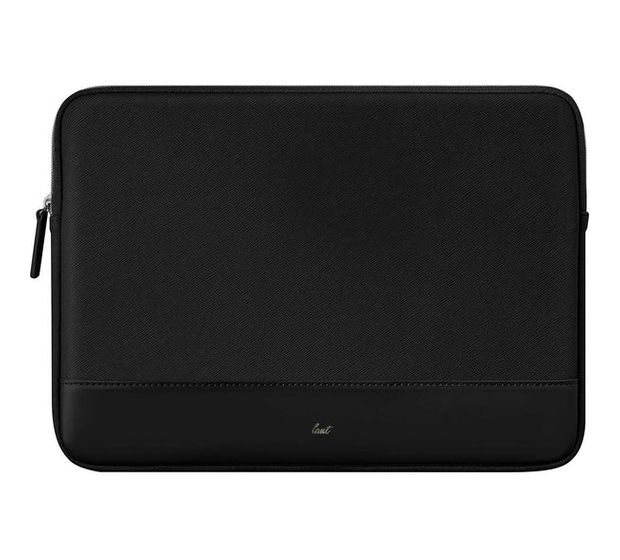 LAUT Prestige Schutzhülle aus Kunstleder, Metall, Mikrofaser, Nylon für Jede Marke MacBook 16-inch / Universal up to 16-inch Laptop bis 40,6 cm (16") mit Reißverschluss (Schwarz) f&uuml;r 37,99 Euro
