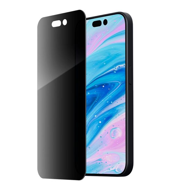 LAUT Prime Privacy Datenschutz-Bildschirmschutz Polycarbonat, Gehärtetes Glas 9H für  Apple iPhone 15 Schlagfest, Kratzresistent, Splitterfrei f&uuml;r 17,99 Euro