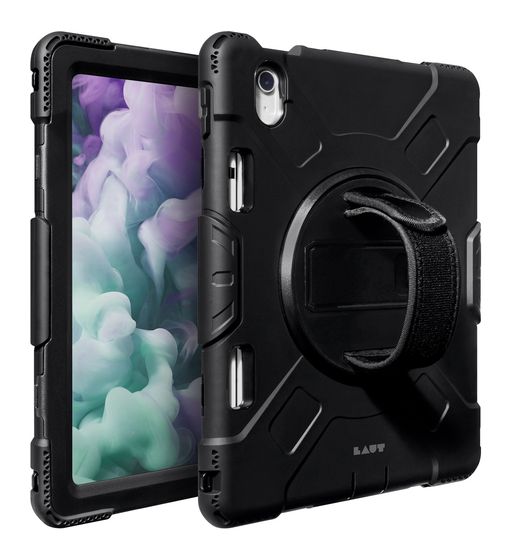 LAUT Shield Enduro Cover für Apple iPad 11-inch (A16, 11th generation) (2025) (A3354, A3355, A3356) iPad 10.9-inch (10th generation) (2022) (A2757, A2777, A2696) bis 27,7 cm (10.9") (Schwarz) f&uuml;r 37,99 Euro
