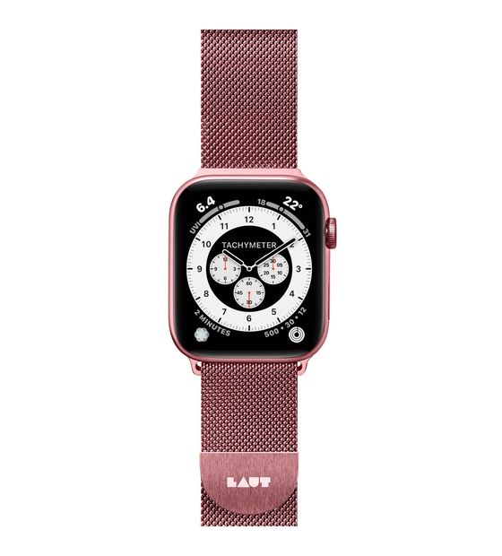 LAUT Steel Loop Armband Apple Watch 38/40/41 mm  (Roségold) f&uuml;r 27,99 Euro