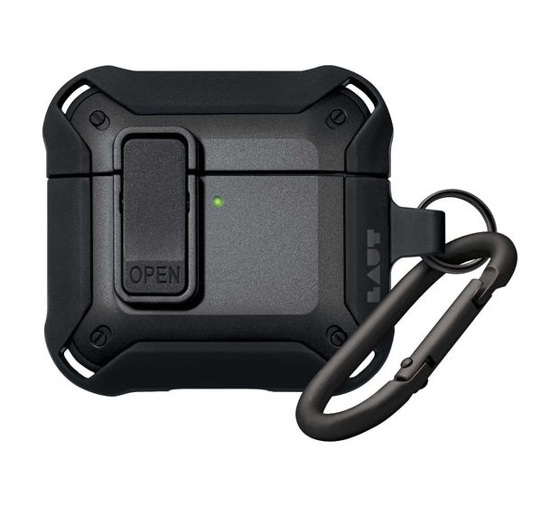 LAUT Zentry Schutzhülle Airpods 4  (Schwarz) f&uuml;r 17,99 Euro
