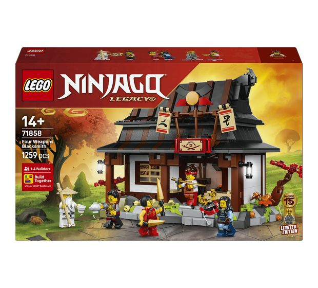 LEGO 15-jähriges Jubiläum: Vier-Waffen-Schmiede f&uuml;r 86,49 Euro