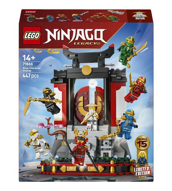 LEGO 15-jähriges Jubiläum: Ninja-Charaktere zum Ausstellen f&uuml;r 35,99 Euro