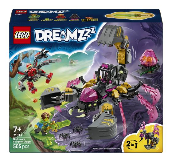 LEGO Albtraum-Skorpionbagger f&uuml;r 43,49 Euro