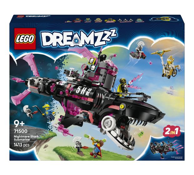 LEGO Albtraumhai-U-Boot f&uuml;r 121,99 Euro