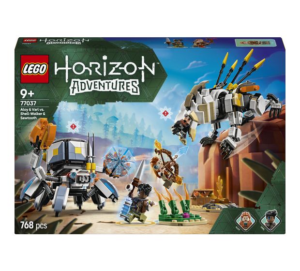 LEGO Aloy und Varl vs. Panzerwanderer und Sägezahn f&uuml;r 38,99 Euro