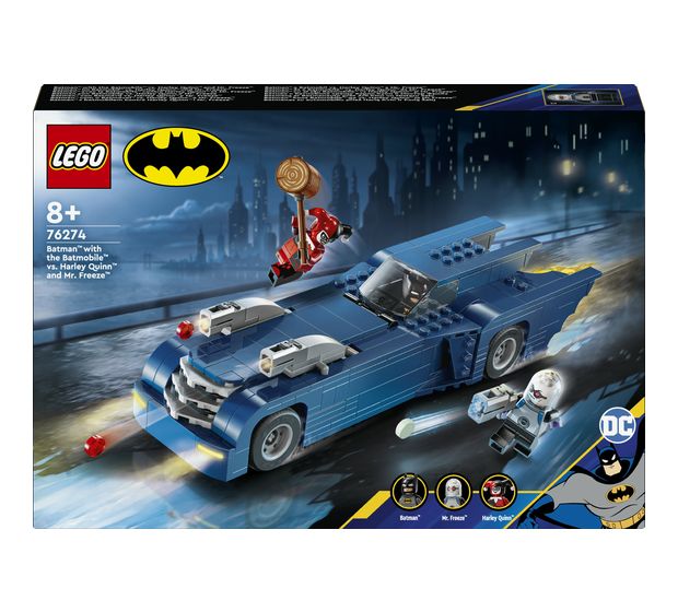 LEGO BatmanTM im BatmobilTM vs. Harley QuinnTM und Mr. FreezeTM f&uuml;r 59,99 Euro