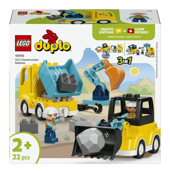 LEGO Baufahrzeuge – 3-in-1-Set f&uuml;r 23,49 Euro