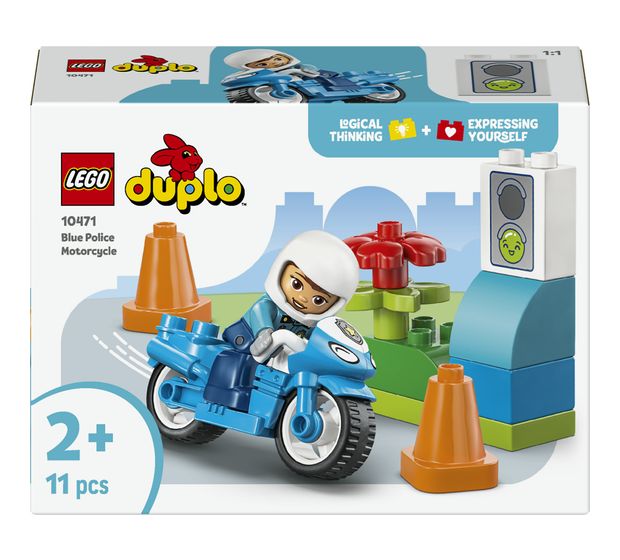 LEGO Blaues Polizeimotorrad f&uuml;r 9,99 Euro