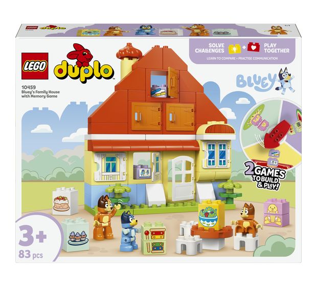 LEGO Blueys Familienhaus mit Memory-Spiel f&uuml;r 59,49 Euro