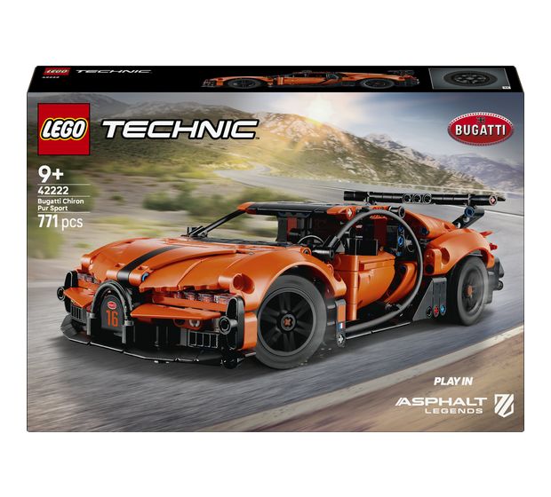 LEGO Bugatti Chiron Pur Sport Hypercar f&uuml;r 57,49 Euro