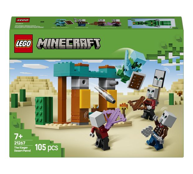LEGO Die Illager-Wüstenpatrouille f&uuml;r 14,99 Euro