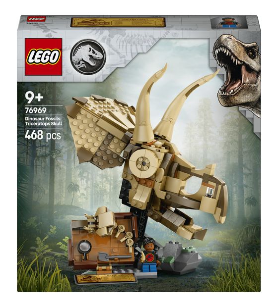 LEGO Dinosaurier-Fossilien: Triceratops-Schädel f&uuml;r 38,99 Euro