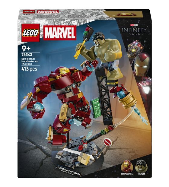 LEGO Duell der Giganten: Hulkbuster vs. Hulk f&uuml;r 44,49 Euro