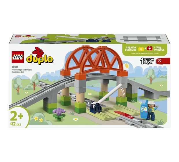 LEGO Eisenbahnbrücke und Schienen – Erweiterungsset f&uuml;r 34,99 Euro