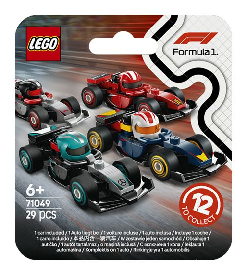 LEGO F1® Rennwagen zum Sammeln f&uuml;r 3,99 Euro