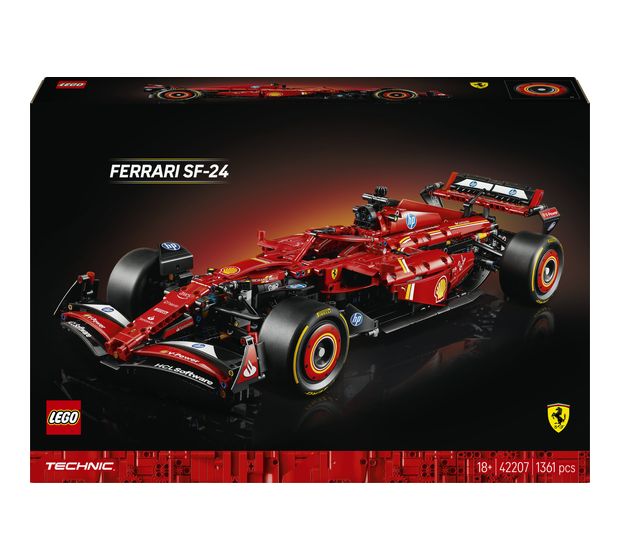 LEGO Ferrari SF-24 F1 Rennauto f&uuml;r 204,99 Euro