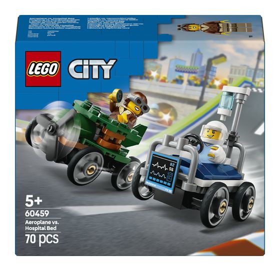 LEGO Flugzeug vs. Krankenhausbett f&uuml;r 9,99 Euro