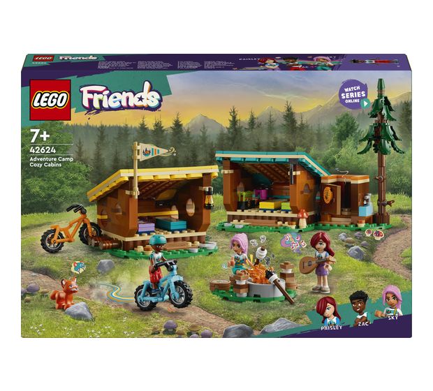 LEGO Gemütliche Hütten im Abenteuercamp f&uuml;r 44,99 Euro