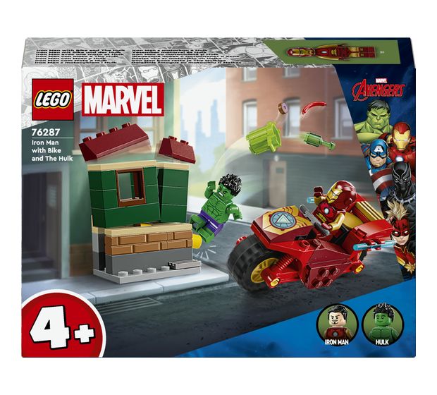 LEGO Iron Man mit Bike und der Hulk f&uuml;r 14,99 Euro