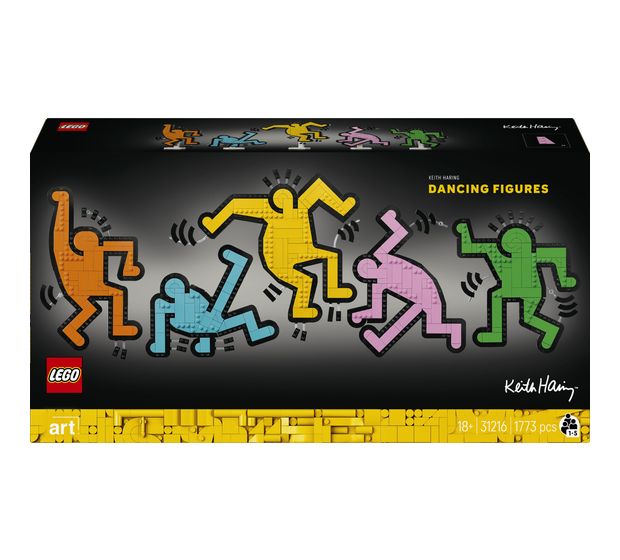 LEGO Keith Haring – Tanzende Figuren f&uuml;r 106,99 Euro