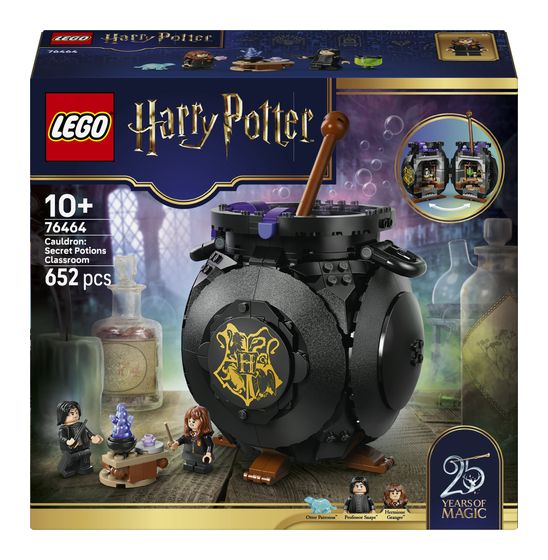 LEGO Kessel: Geheimes Klassenzimmer für Zaubertränke f&uuml;r 52,99 Euro