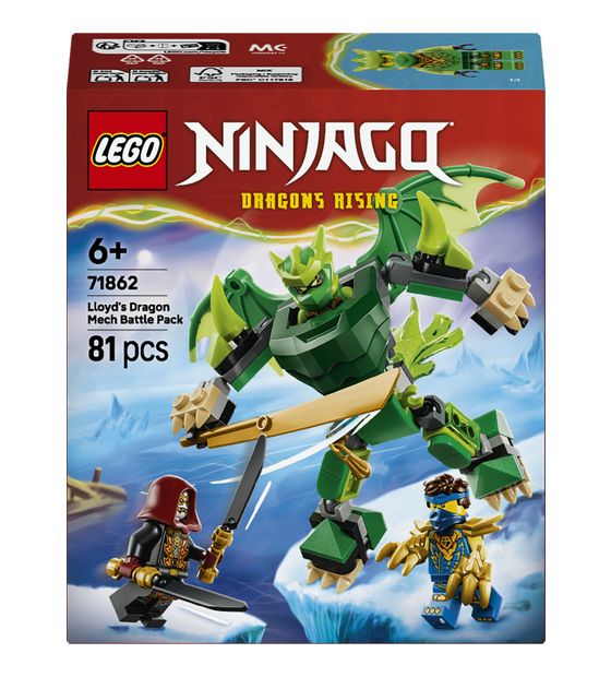 LEGO Lloyds Drachen-Mech Battle Set f&uuml;r 9,99 Euro