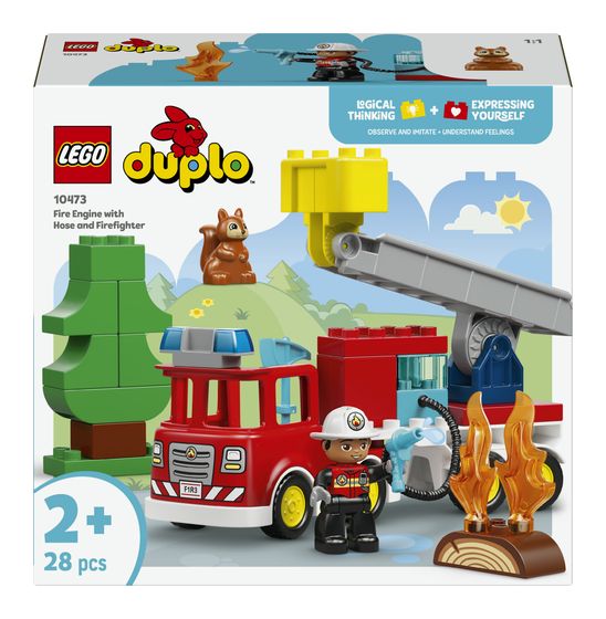 LEGO Löschauto mit Schlauch und Feuerwehrmann f&uuml;r 26,99 Euro