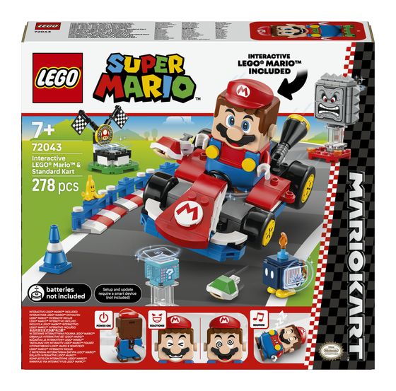 LEGO Mario KartTM – Interaktiver LEGO® MarioTM & Standard-Kart f&uuml;r 42,99 Euro