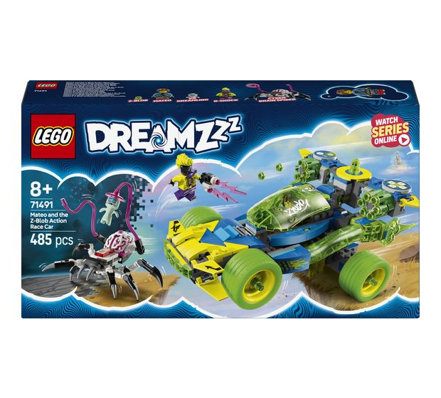 LEGO Mateo mit dem Z-Blob Action-Rennwagen f&uuml;r 42,49 Euro