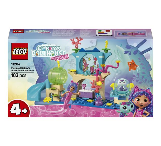 LEGO Meerjungfrau Gabbys Aquarium Abenteuer f&uuml;r 19,99 Euro