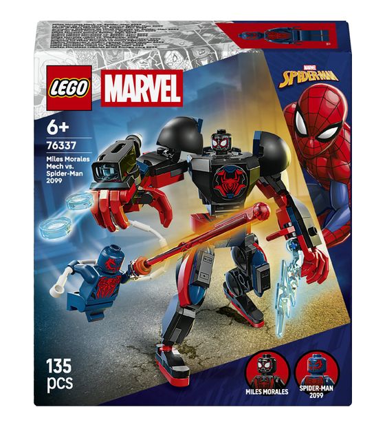 LEGO Miles Morales Mech vs. Spider-Man 2099 f&uuml;r 14,99 Euro