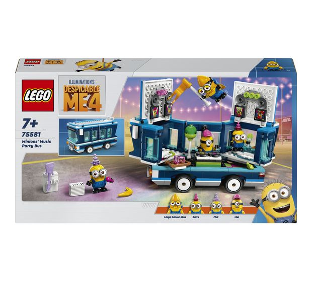 LEGO Minions und der Party Bus f&uuml;r 35,49 Euro