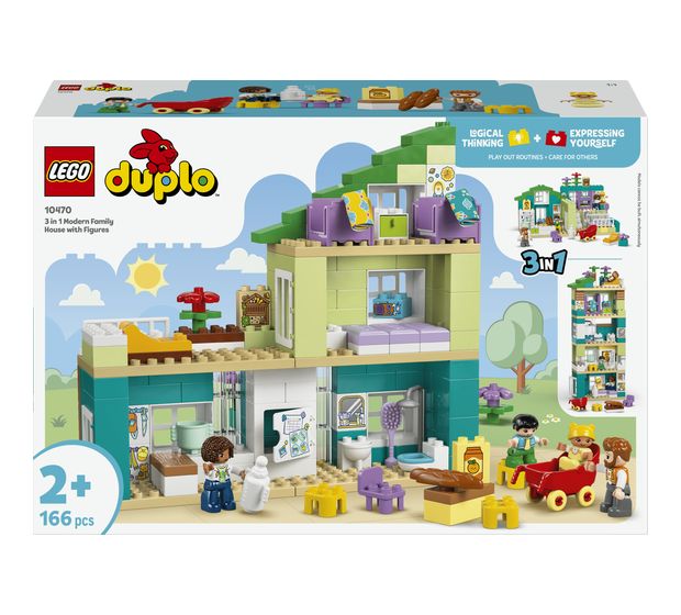 LEGO Modernes Familienhaus mit Figuren – 3-in-1-Set f&uuml;r 68,99 Euro