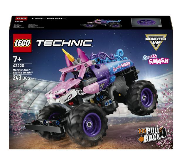 LEGO Monster JamTM Sparkle SmashTM mit Rückziehmotor f&uuml;r 27,49 Euro