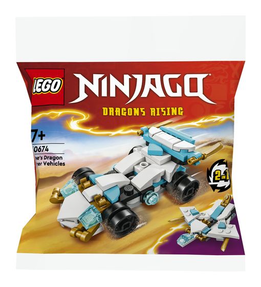LEGO NINJAGO Zanes Drachenpower-Fahrzeuge Bauset 55 Teile  (Mehrfarbig) f&uuml;r 2,99 Euro
