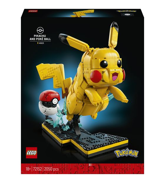 LEGO Pikachu und Pokéball f&uuml;r 183,99 Euro