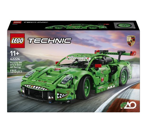 LEGO Porsche 911 GT3 R REXY AO Racing Rennwagen f&uuml;r 128,99 Euro