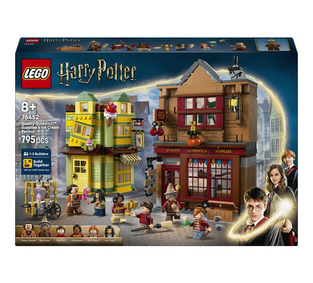LEGO Qualität für Quidditch™ & Fortescues Eissalon f&uuml;r 84,99 Euro