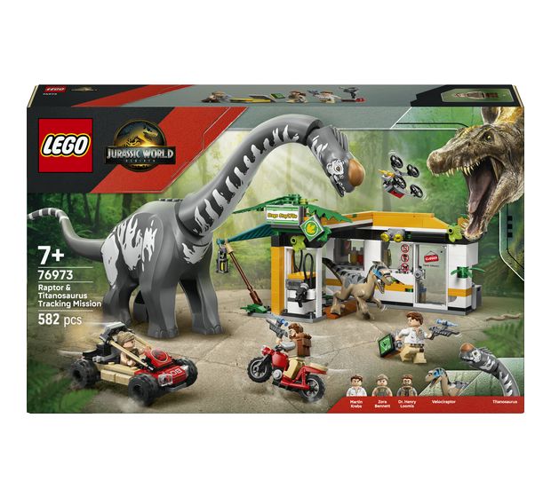 LEGO Raptor & Titanosaurus: Große Fährtensuche f&uuml;r 84,99 Euro