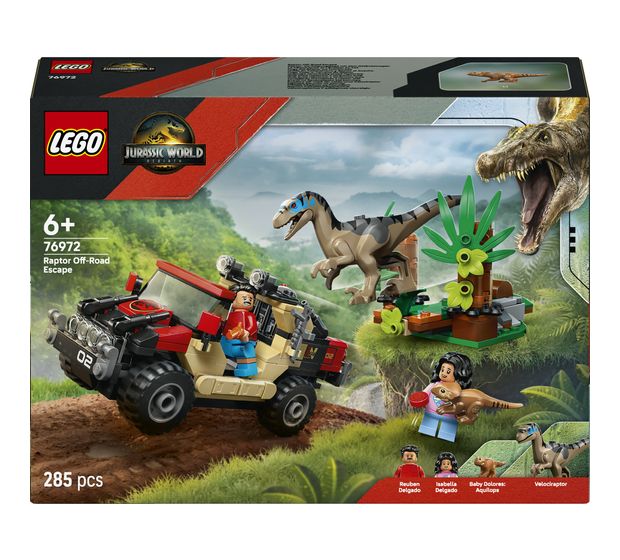 LEGO Raptor: Verfolgungsjagd mit dem Geländewagen f&uuml;r 30,49 Euro