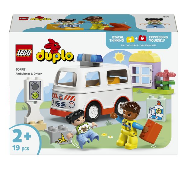 LEGO Rettungswagen mit Fahrer f&uuml;r 19,49 Euro