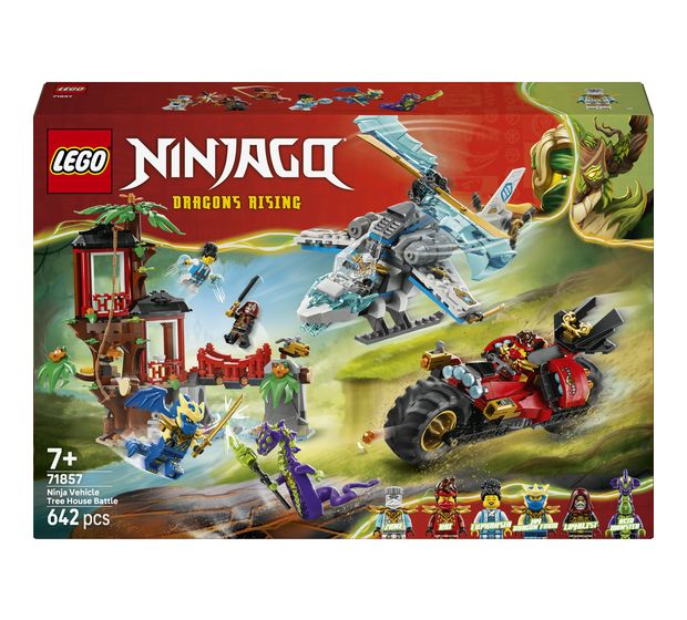 LEGO Showdown am Baumhaus mit dem Ninja-Bike f&uuml;r 68,99 Euro