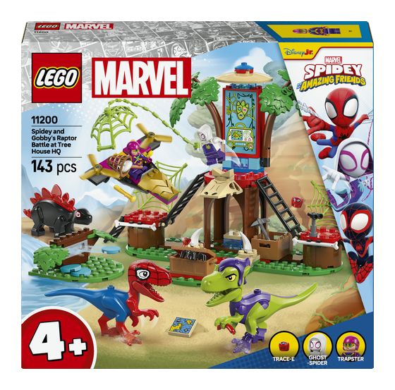 LEGO Showdown am Baumhaus: Spidey-Rex vs. Gobby-Raptor f&uuml;r 46,99 Euro