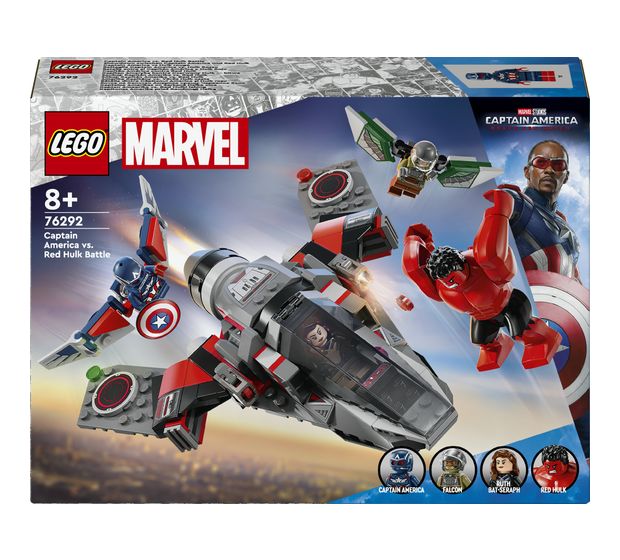LEGO Showdown zwischen Captain America und Red Hulk f&uuml;r 46,99 Euro