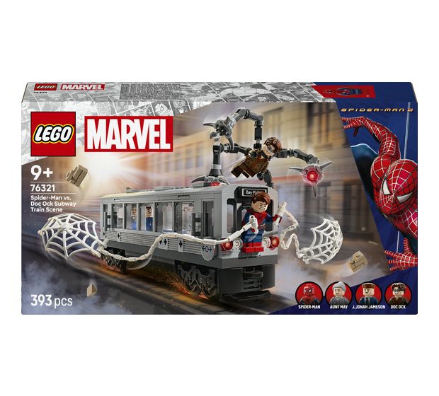 LEGO Spider-Man vs. Doc Ock: Showdown in der U-Bahn f&uuml;r 42,99 Euro