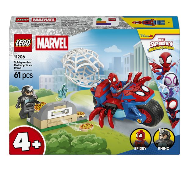 LEGO Spidey auf Motorrad vs. Rhino f&uuml;r 9,99 Euro