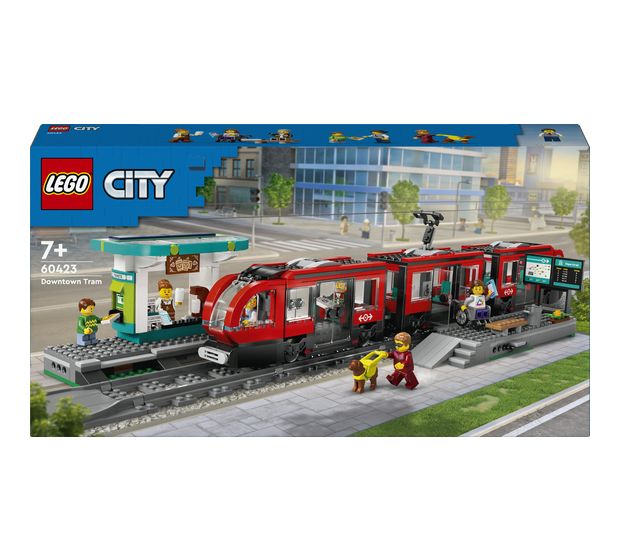 LEGO Straßenbahn mit Haltestelle f&uuml;r 74,99 Euro