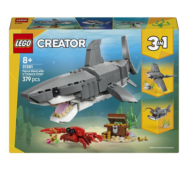 LEGO Wilder Hai mit Schatztruhe f&uuml;r 30,99 Euro